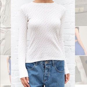 brandy melville leah floral top